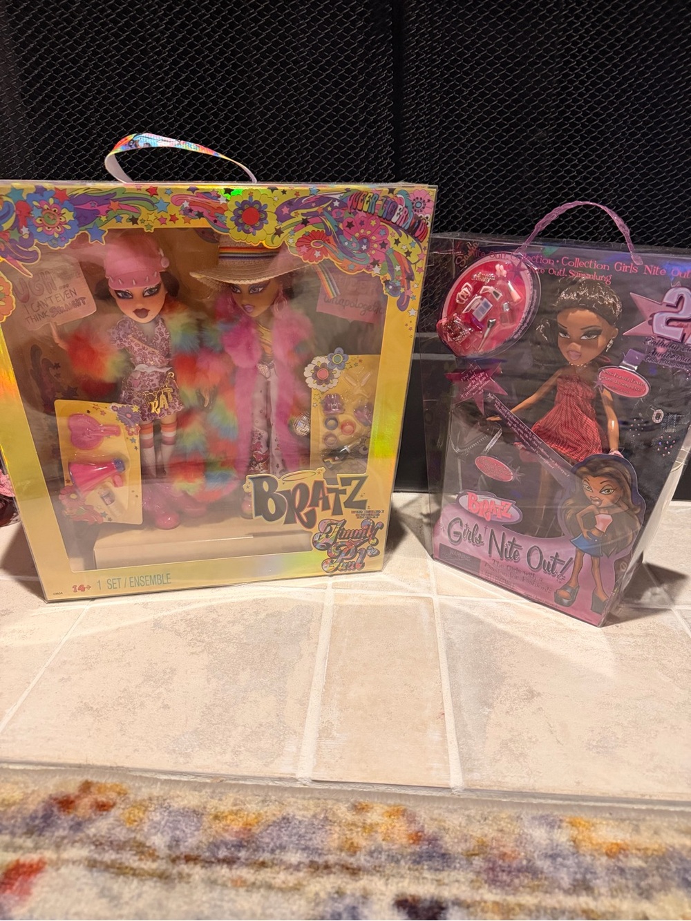 Bratz Girls Night Out Doll Set – Pink & Multicolor Fashion Dolls